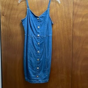 Women’s size Large denim dress